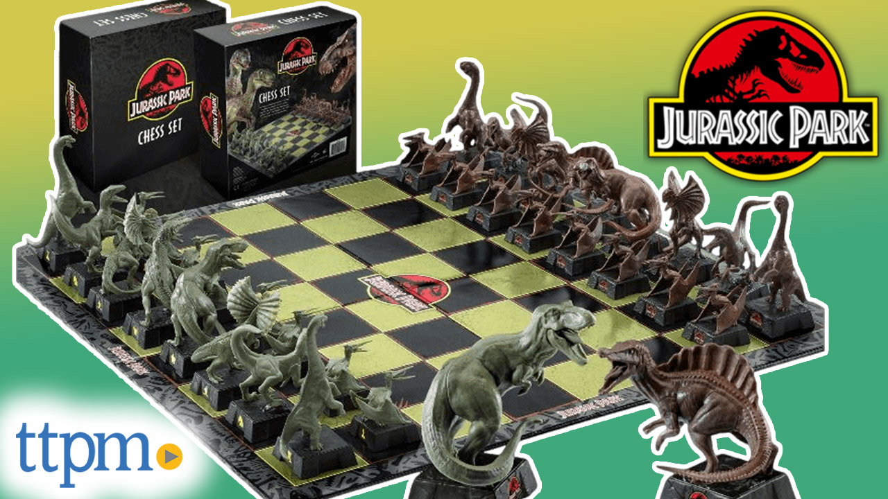 Watch Jurassic Park Chess Set from The Noble Collection on Amazon Live